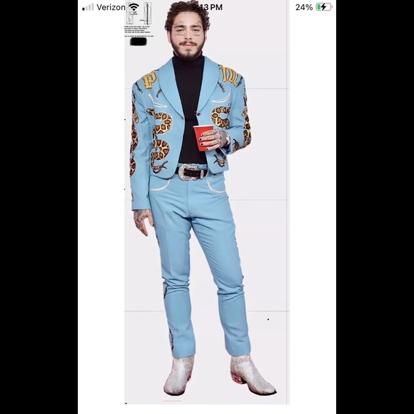 Post Malone Life Sized 6 Foot Cardboard Cutout LAST ONE!